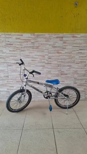 Bicicleta BMX Absolute Cross Aro 20 Prata