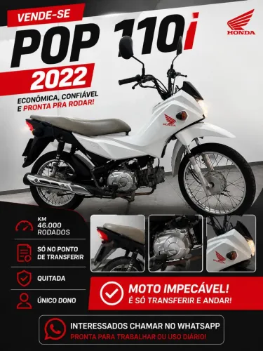 POP 110i ano 2022