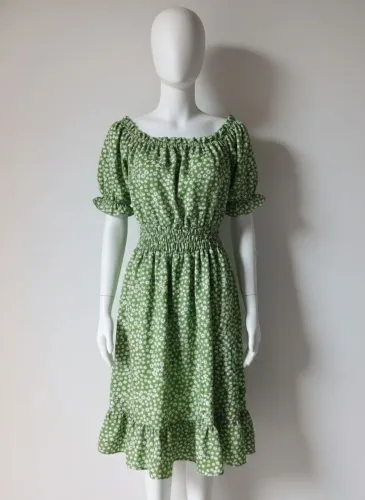 Vestido viscose encorpado