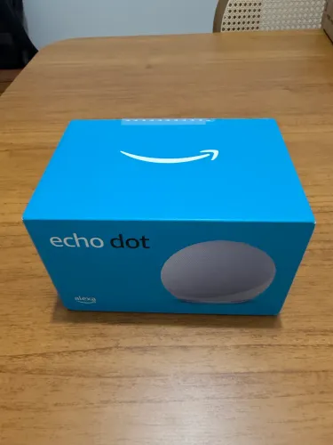 Echo Dot 5ª Geração Alexa Smart Speaker Wi-Fi Bluetooth Branca Novo