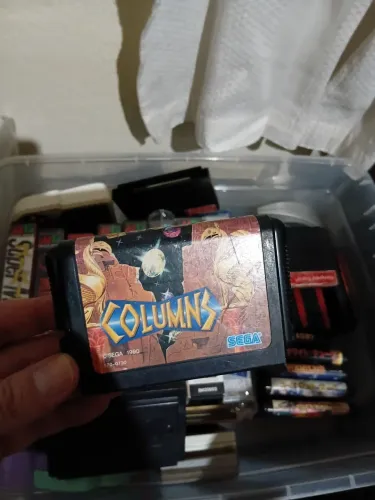 Cartucho columns megadrive