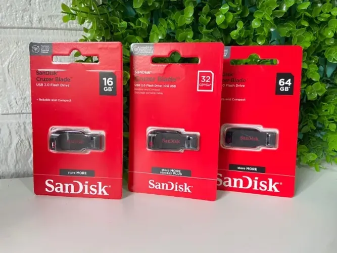 PEN DRIVE SANDISK Z50 CRUZER BLADE ORIGINAL LACRADA