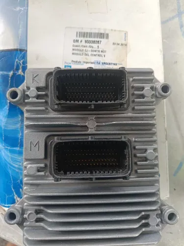 Módulo de injeção automotivo Chevrolet Meriva original novo, zero.
