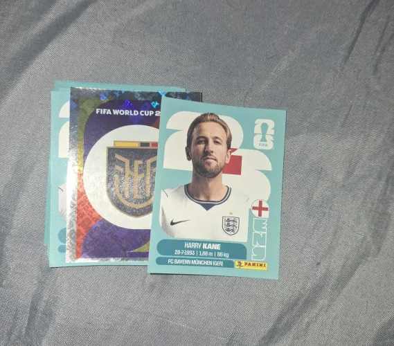 30 Figurinhas da Copa 2026 + Harry Kane e 1 Brilhante