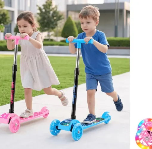 PATINETE INFANTIL COM LED