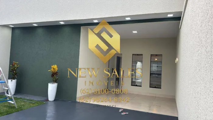 Casa- 3 quartos, 1 suíte, 113m², 2 vagas- Residencial Beatriz Nascimento
