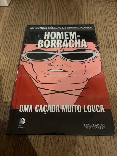 Hq Homem Borracha - Dc Eaglemoss - Lacrada! 
