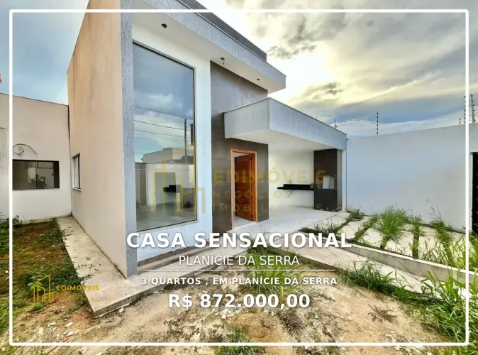 Casa Térrea em Planície da Serra: Conforto e Praticidade para Sua Família