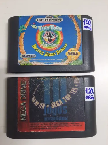 Jogo original tectoy mega drive sega 10 x 1