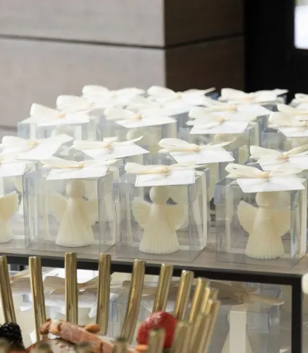 Lembrancinhas anjinho vela aromáticas para festas e datas comemorativas