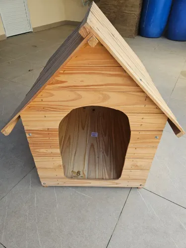 Casinha em madeira pinus Nº5