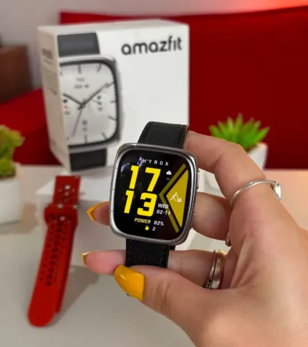 SmartWatch Xiaomi Amazfit Active 2 Square (com gps) - novo