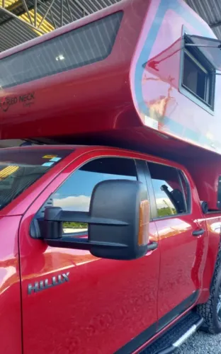 Retrovisor Americano Hilux - Completo e Funcional