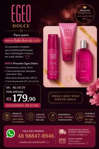 Kit perfumes 