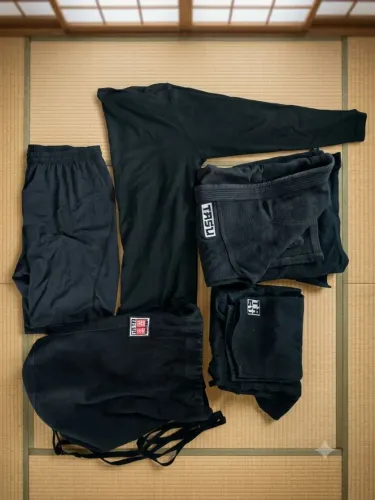 KIMONO A4 TASU ORIGINAL JIU-JITSU PRETO