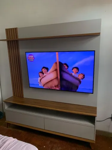 Painel+rack e tv smart Samsung 50 polegadas com xbox 