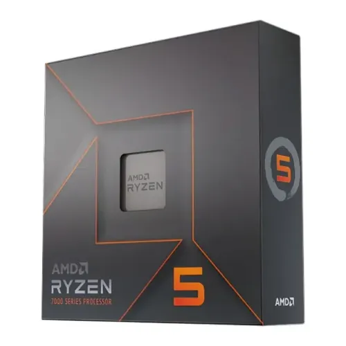 Processador AMD Ryzen 5 7600X 6/12 4.7GHz (5.3GHz Turbo) 38MB AM5 [novo]