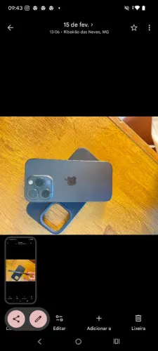 iPhone 13 Pro Max 128G bateria 77% em perfeito estado nunca aberto tudo original