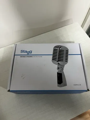 Microfone Vintage Stagg 