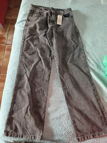 Vendo Calça Jeans Masculino Baggy Balão Streetwear Cinza Estonada