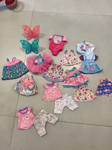 Kit roupinhas baby Alive originais