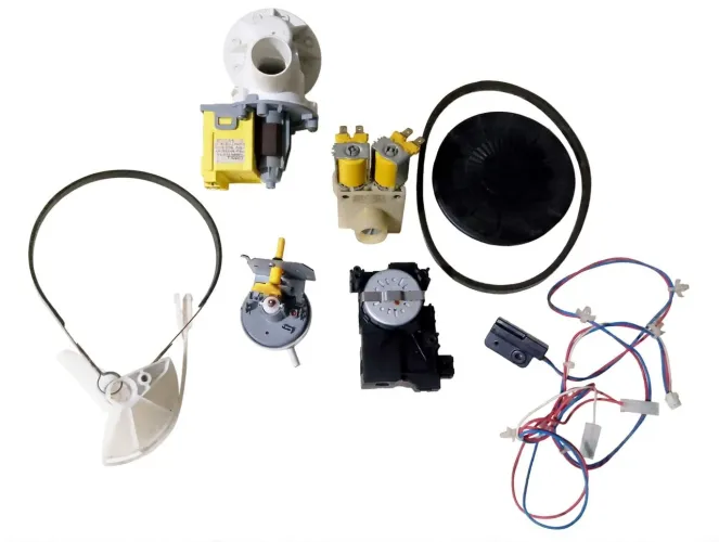 LOTE PEÇAS BRASTEMP CONSUL 11KG - Bomba Askoll, Atuador, Pressostato, Válvula, Polia