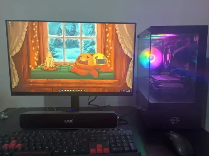 PC Gamer rx 7600 com ryzen 5 5500