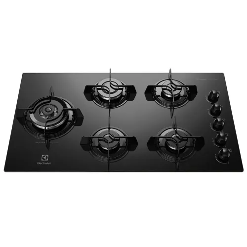 Cooktop 5 Bocas Electrolux a Gás com Tripla Chama (KE5TD) - Bivolt