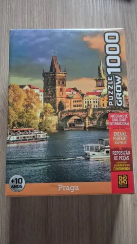 Quebra-cabeça 1000 peças - Praga (Grow)  