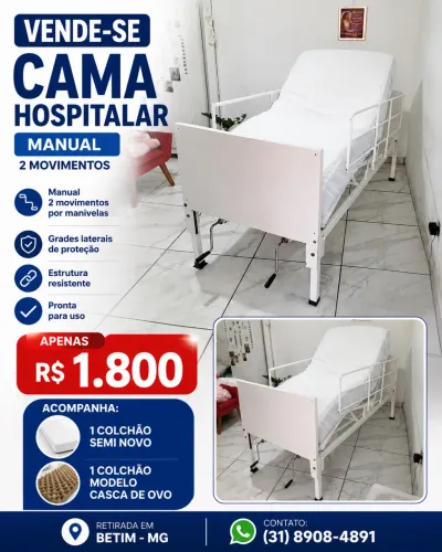cama hospitalar
