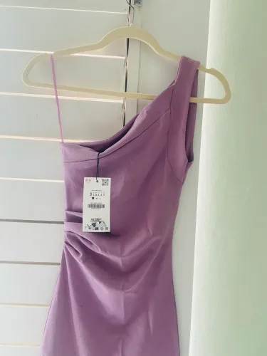 Vestido Zara assimétrico P - NOVO
