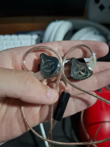 KZ EDC PRO GRAY c/ MICROFONE - LACRADO