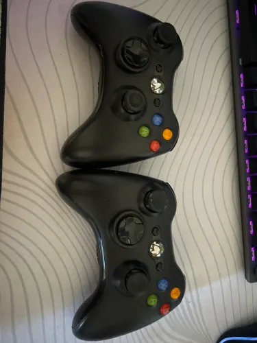 2 Controles Xbox 360 Originais - Funcionando Perfeitamente