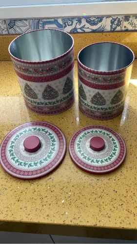 Latas Decorativas de Natal