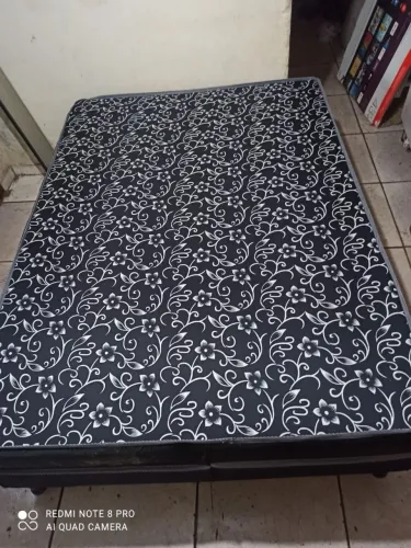 Cama box de casal conjugada