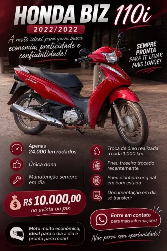 Honda Biz 110i 2022
