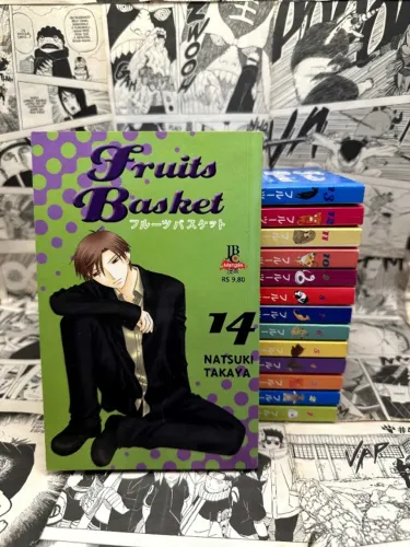 Coleção Mangás Fruits Basket 1 ao 14