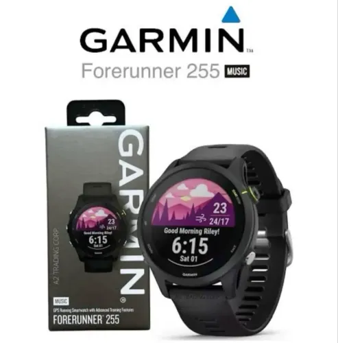 Relogio Garmin Forerunner 255 Grafitte de 46mm
