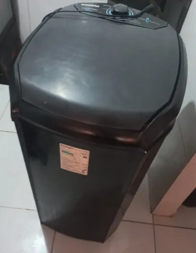 Tanquinho Suggar Lavamax 10kg 220V Preto - Ótimo Estado