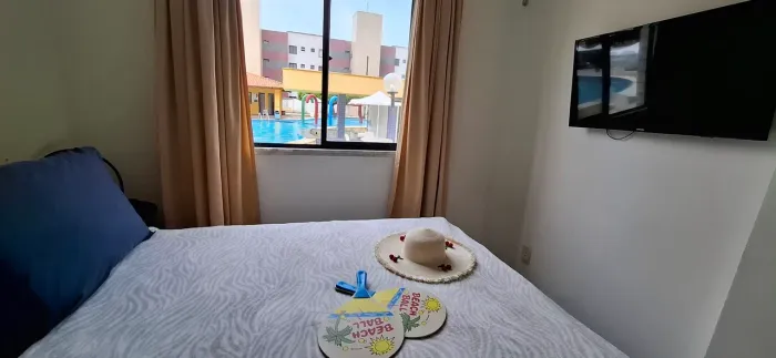 Cumbuco térreo frente piscina 3 quartos aceita financiamento direto com proprietário