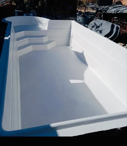 Promoção Piscina em Fibra de 7,5x3,15x1,30 Design e acabamento direto da Fábrica!