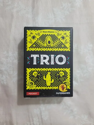 Jogo de Cartas TRIO Pocket PaperGames Lacrado - Original e Novo