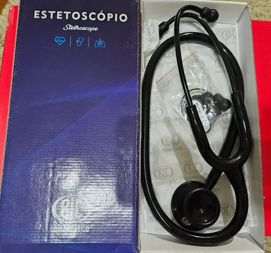 Estetoscópio BIC (nunca usado)