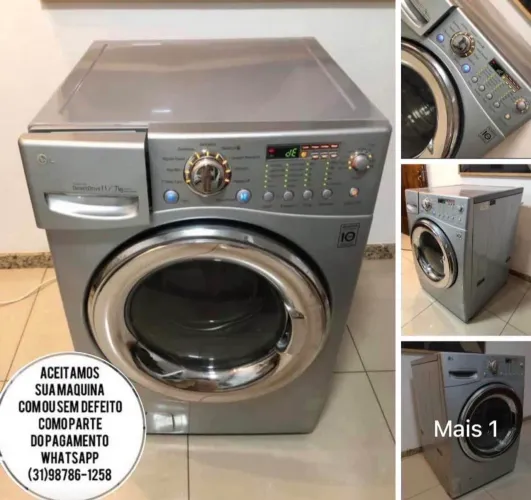 Lava e Seca da LG 11kg Inox c/ Garantia Entregamos
