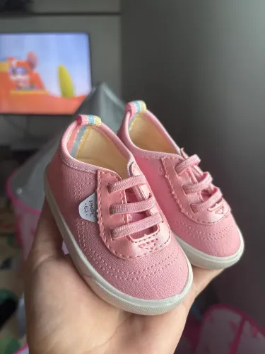 Tênis infantil menina pimpolho tamanho 18