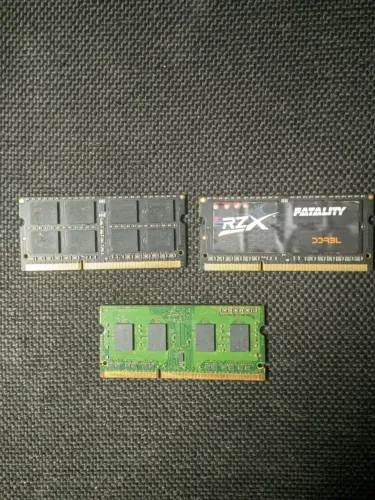 Pentes de memória RAM DDR3 | 20GB<br>