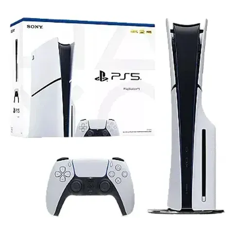 NOVO - PS5 slim com leitor de discos 1tb - Branco LACRADO