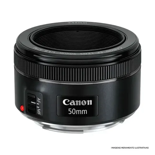LENTE OBJ CANON EF 50MM F/1.8 STM #