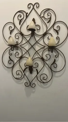 Porta velas de parede,lindo