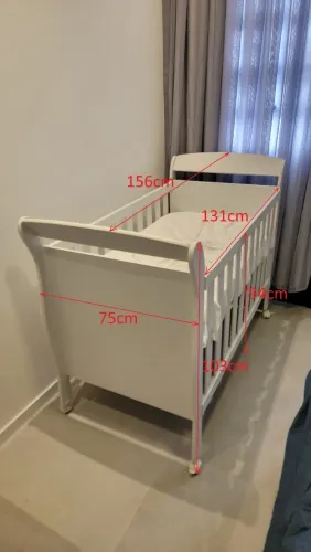 Berço Completo - Quase Novo!